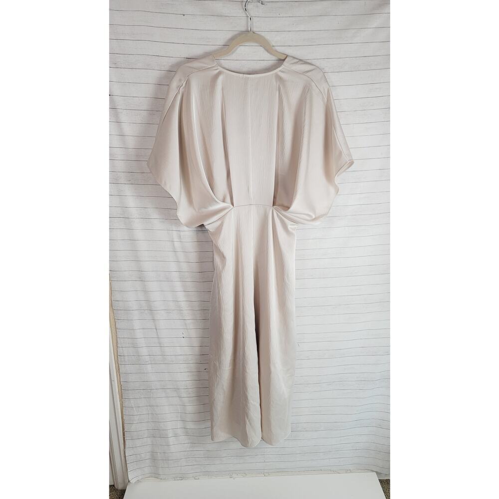 NUMPH NUIVORY MIDI DRESS in Gray Morn, sz Small - Picture 10 of 16